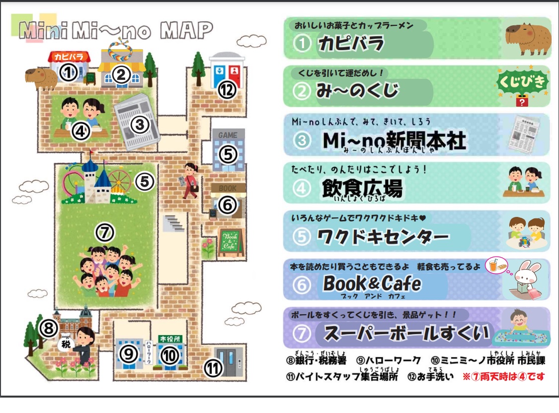 第1回 こどもの都市Mini Mi~no地図 | 子どもの都市(まち)MiniMi~no